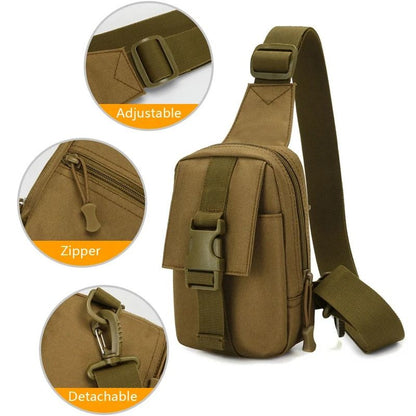 Tactical Chest Bag Crossbody Pack For Outdoor Use 1