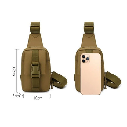 Tactical Chest Bag Crossbody Pack For Outdoor Use 3