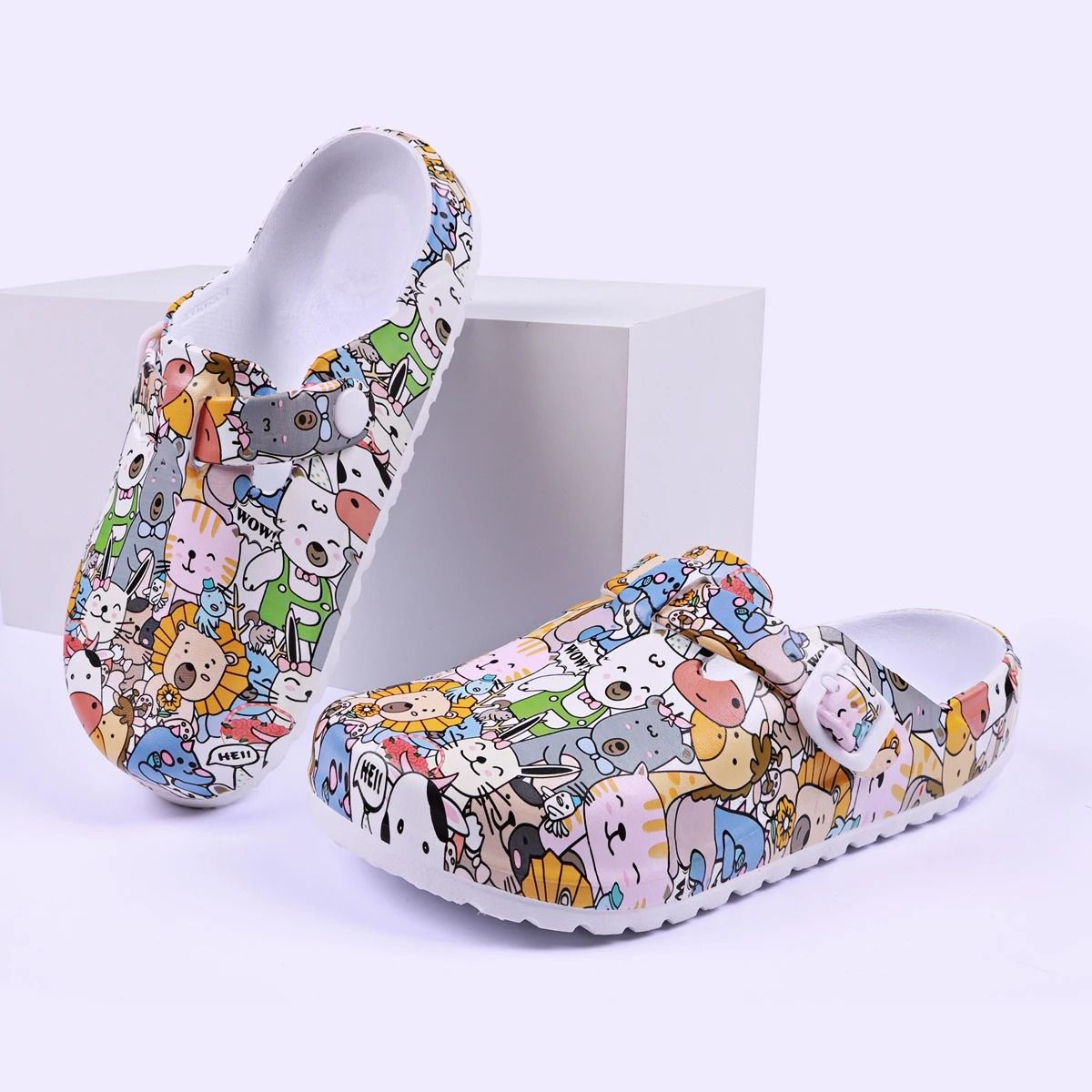 Women Flat Indoor Slippers With Soft EVA Soles And Adjustable Strap 5