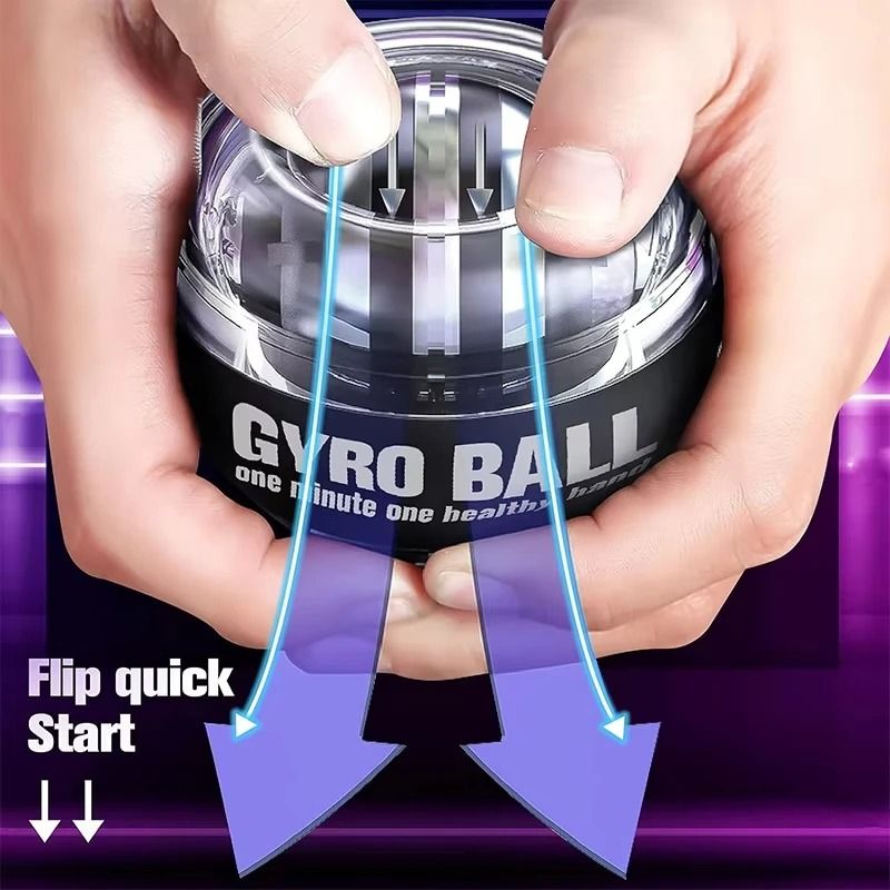 LED Powerball Wrist Trainer Gyro SelfStarting Strengthener For Forearm And Muscle Training 3
