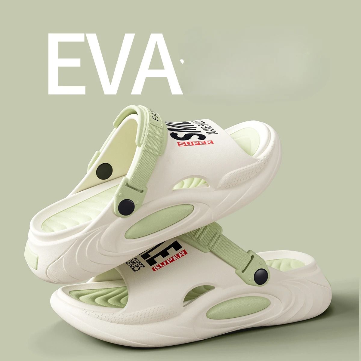 Summer And Spring Support Slides For Women And Men Cushioned Thick Sole Pain Relief Slippers 9