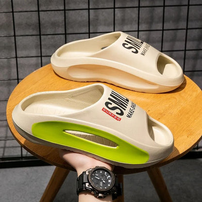 Summer And Spring Support Slides For Women And Men Cushioned Thick Sole Pain Relief Slippers 12