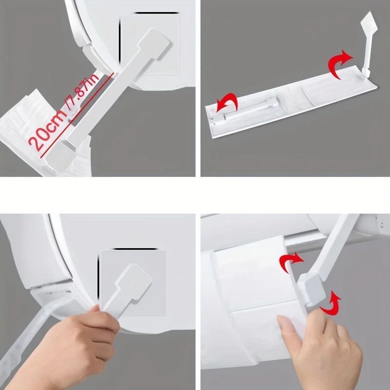 Adjustable Air Conditioner Deflector For Comfortable Indoor Airflow 5