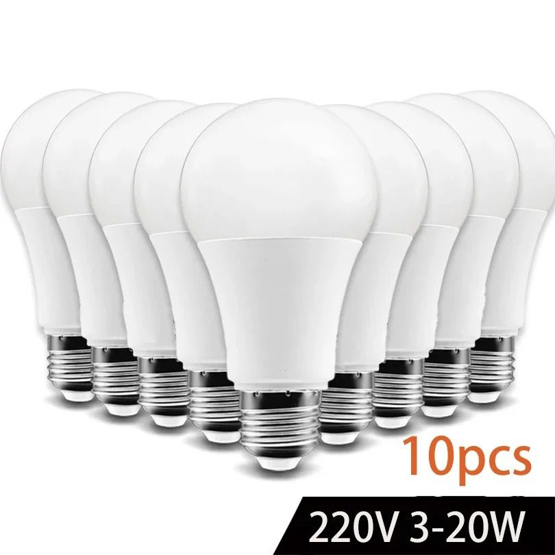 Energy Saving LED Bulb Lamps – E27 and E14 Base Options