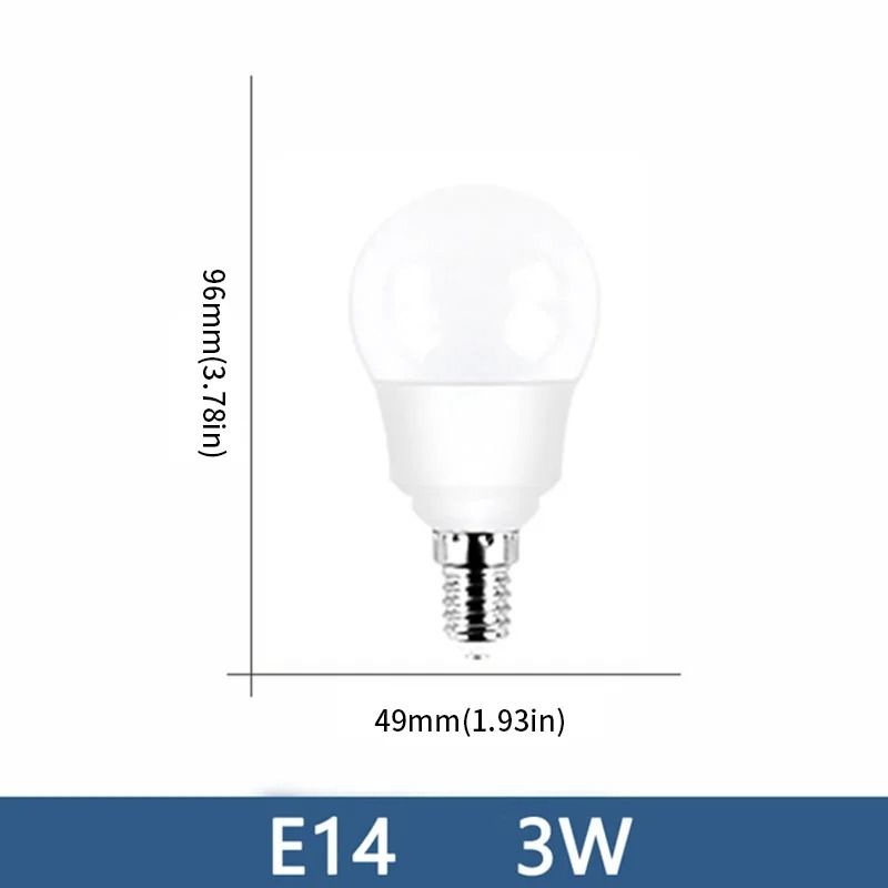 Energy Saving LED Bulb Lamps  E27 And E14 Base Options 13