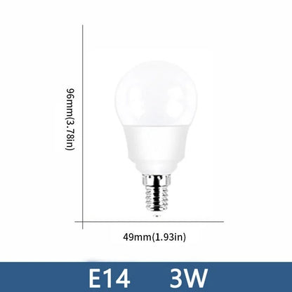 Energy Saving LED Bulb Lamps  E27 And E14 Base Options 13