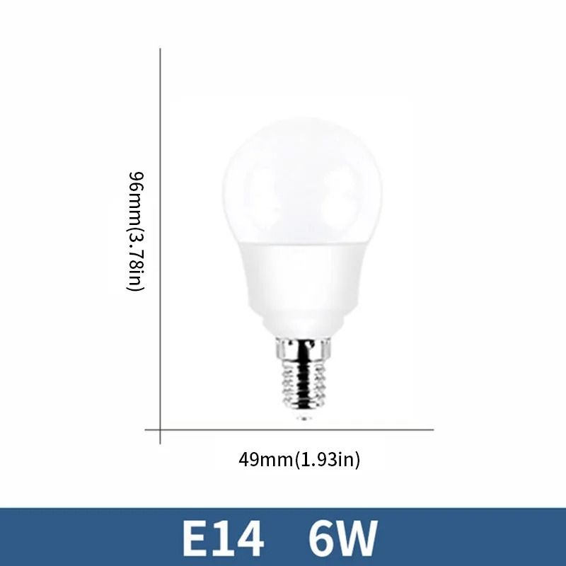 Energy Saving LED Bulb Lamps  E27 And E14 Base Options 14