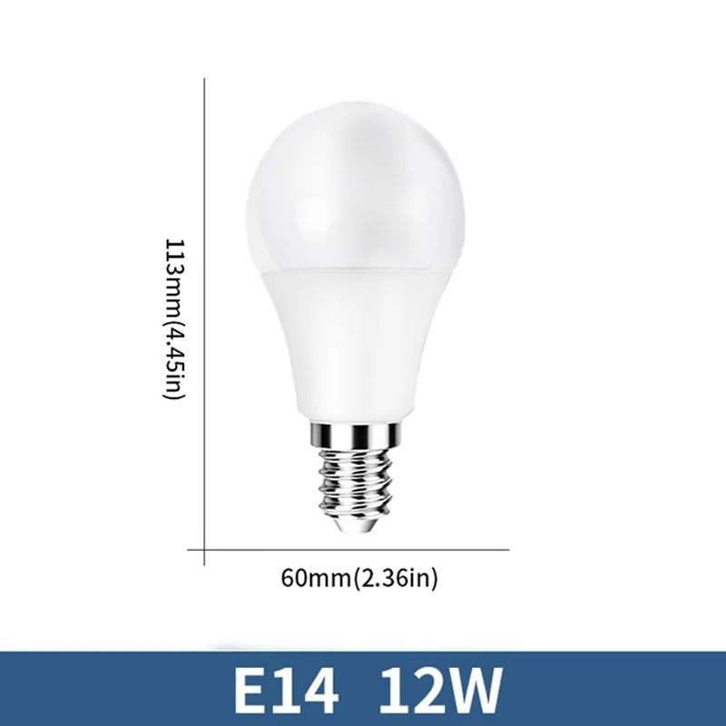 Energy Saving LED Bulb Lamps  E27 And E14 Base Options 16
