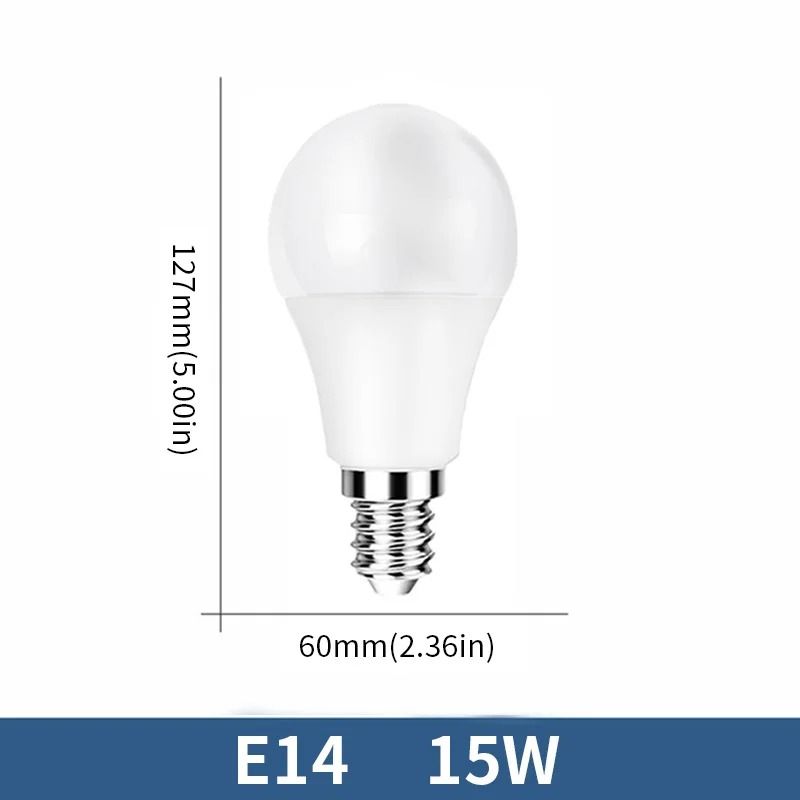 Energy Saving LED Bulb Lamps  E27 And E14 Base Options 17