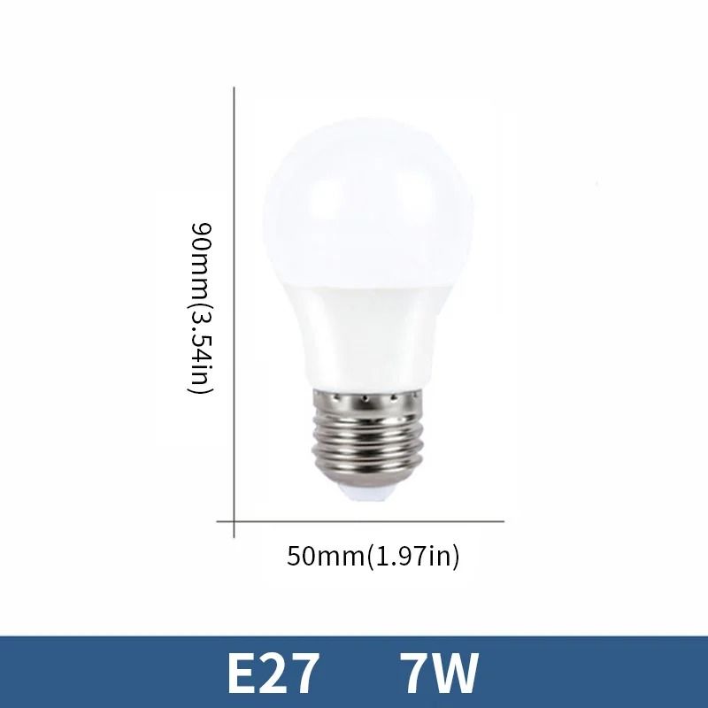Energy Saving LED Bulb Lamps  E27 And E14 Base Options 7