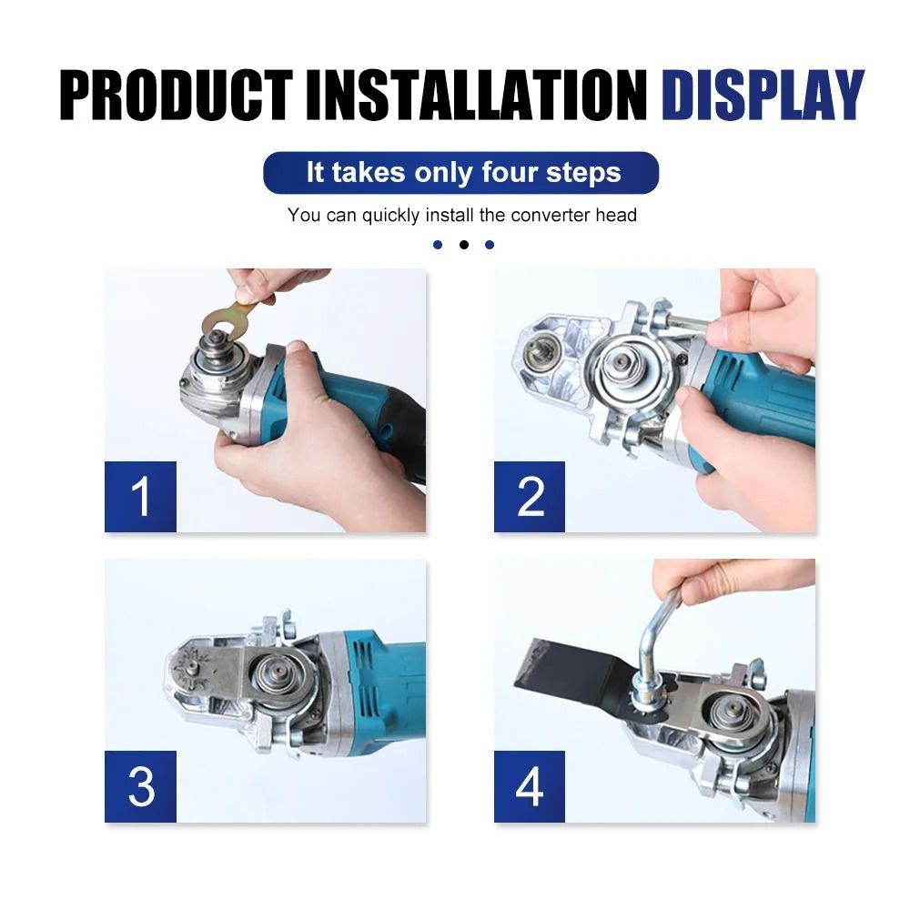 Universal Head Adapter For Angle Grinder  M10 Thread Conversion 3