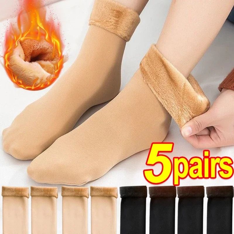 Womens Thermal Wool Blend Winter Socks