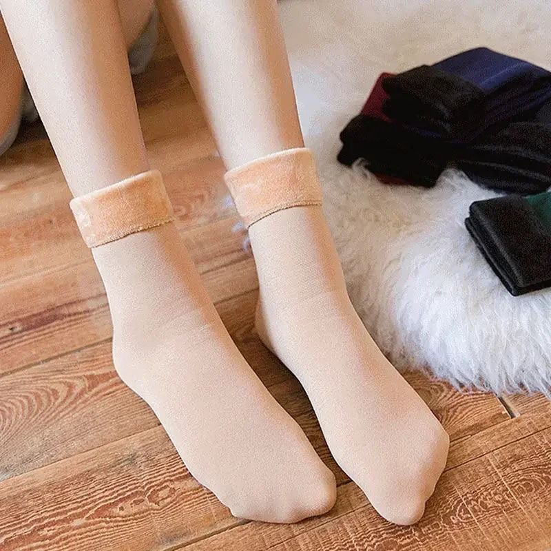 Womens Thermal Wool Blend Winter Socks 3