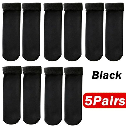 Womens Thermal Wool Blend Winter Socks 10