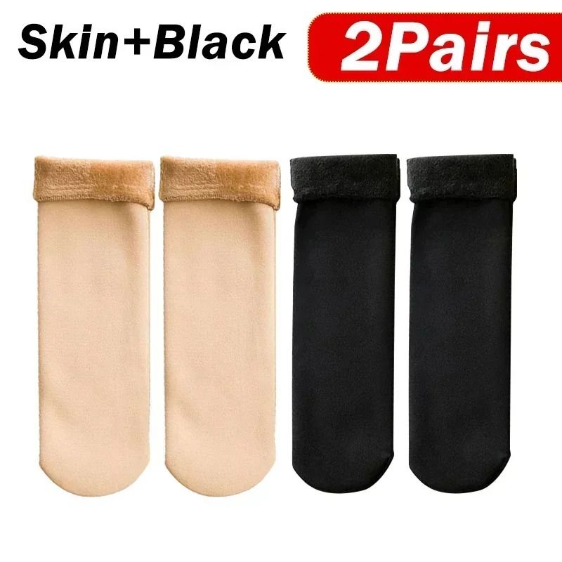 Womens Thermal Wool Blend Winter Socks 8