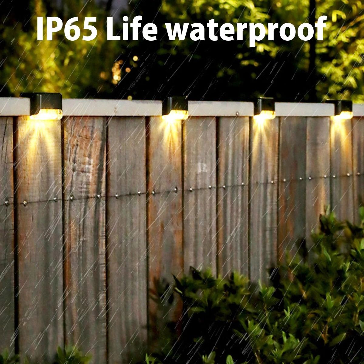 Solar LED Step Lights For Outdoor Garden And Deck 3