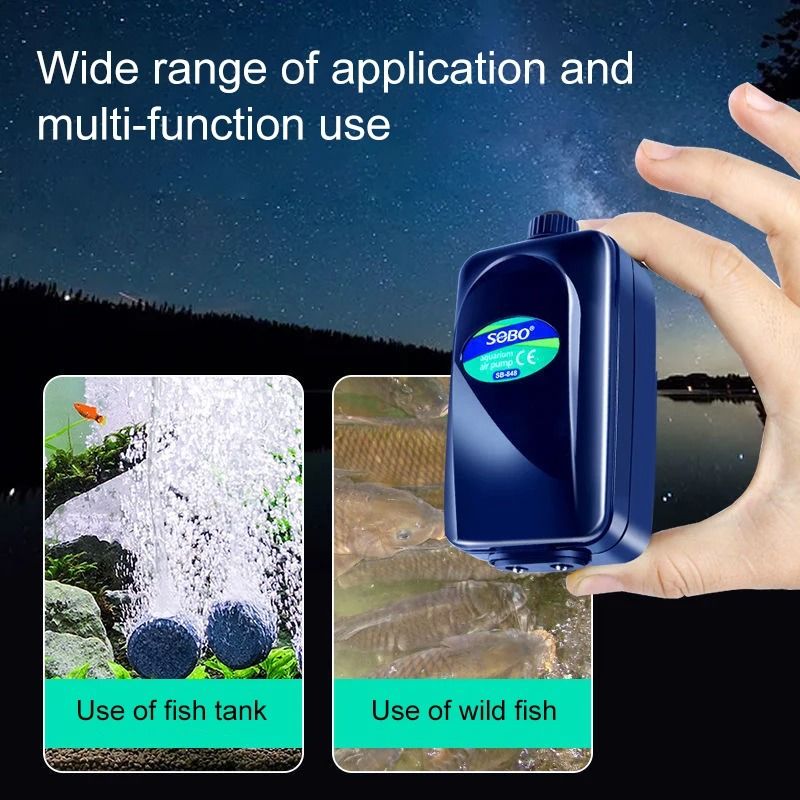 Silent Aquarium Oxygen Air Pump With Adjustable Air Volume 4