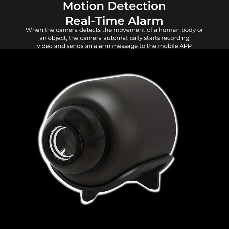 Wireless 1080p Mini Camera With Night Vision  Motion Detection 5