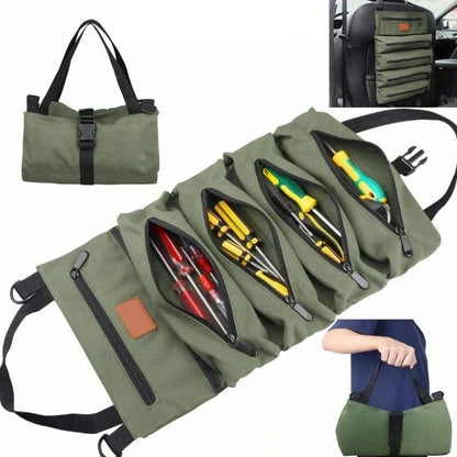 Heavy Duty Roll Up Tool Bag Organizer 1