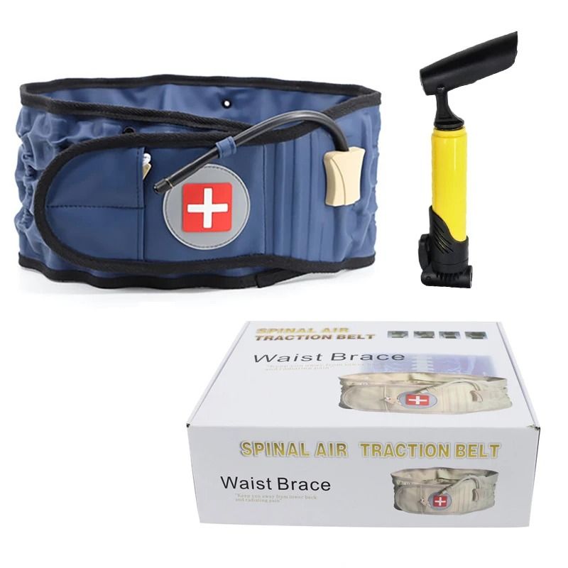 Lumbar Decompression Support Belt With Air Traction For Back Pain Relief 9