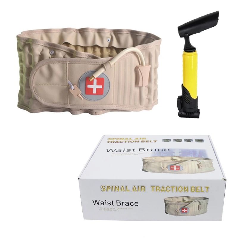 Lumbar Decompression Support Belt With Air Traction For Back Pain Relief 7