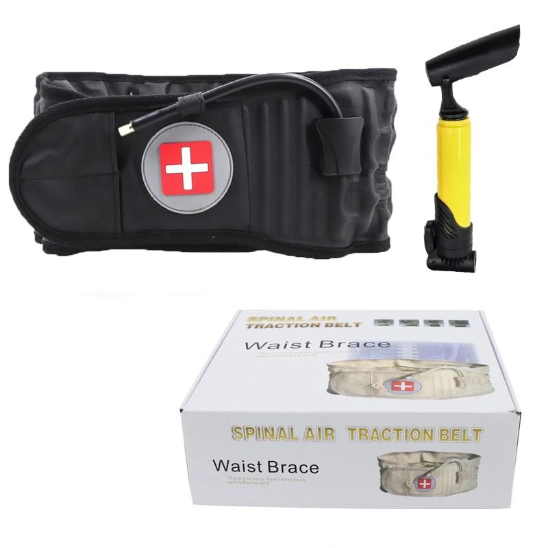 Lumbar Decompression Support Belt With Air Traction For Back Pain Relief 8