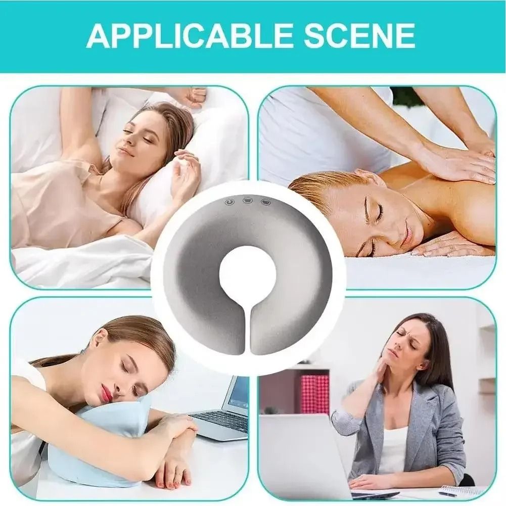 Ergonomic UShape Memory Foam Face  Body Pillow 5