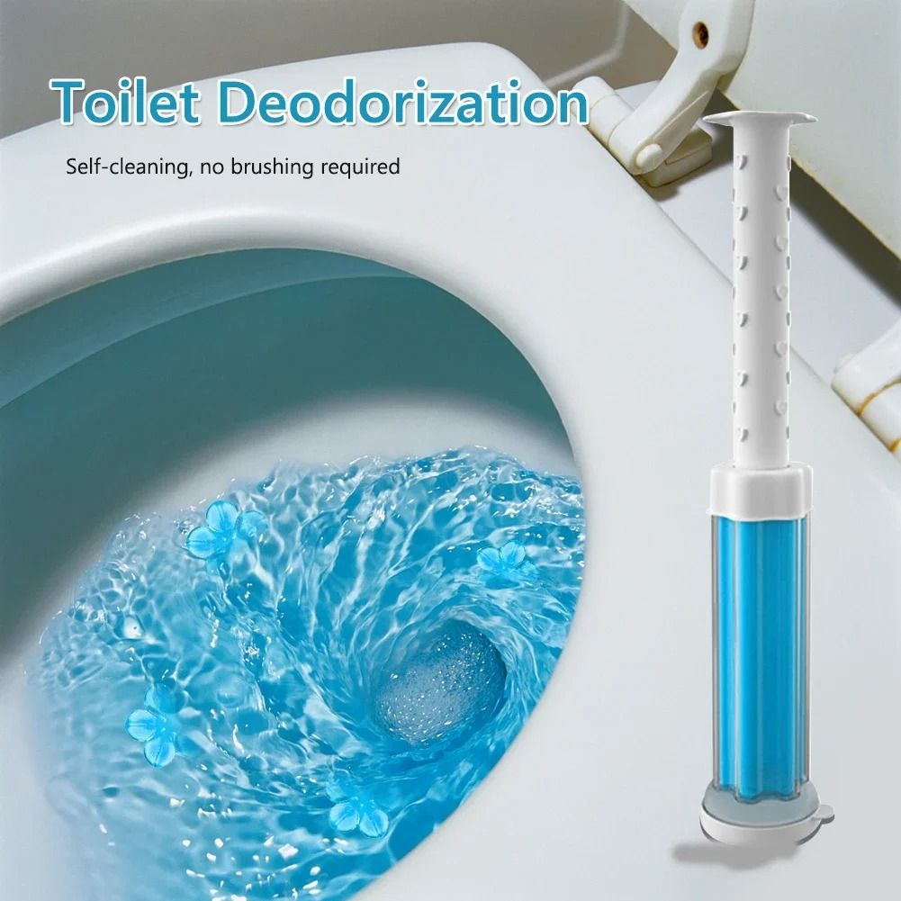 Toilet Cleaner Gel Odor Remover With Floral Scents LongLasting Aromatic Toilet Gel 4