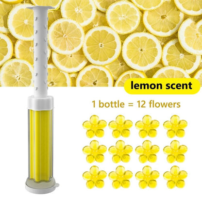 Toilet Cleaner Gel Odor Remover With Floral Scents LongLasting Aromatic Toilet Gel 10