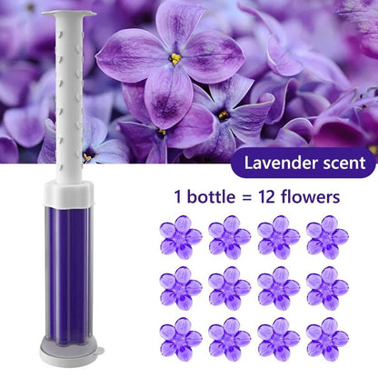 Toilet Cleaner Gel Odor Remover With Floral Scents LongLasting Aromatic Toilet Gel 7