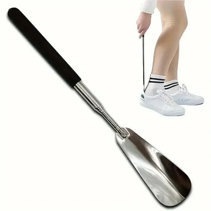 Retractable Stainless Steel Shoe Horn 4