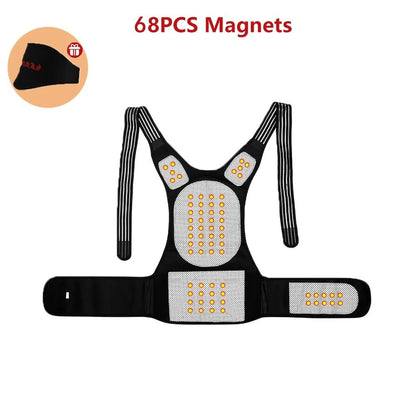 Magnetic Tourmaline Self Heating Vest  Lumbar Brace For Pain Relief 9