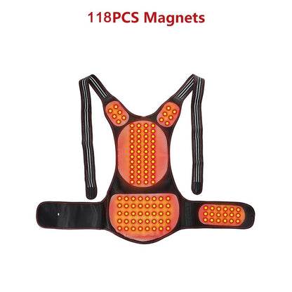 Magnetic Tourmaline Self Heating Vest  Lumbar Brace For Pain Relief 7