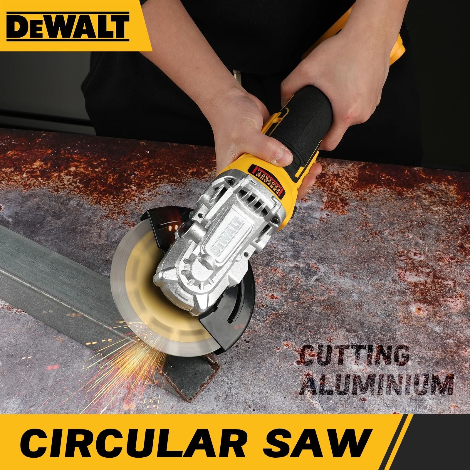 Cordless Brushless Angle Grinder 18V Rechargeable Handheld Grinder Cutting and Polishing Tool 125mm