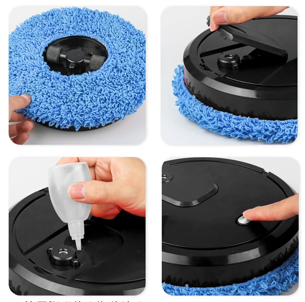 Robot Cleaner Floor Mopping Sweeping Machine Smart Dust Auto Sweeper USB 4