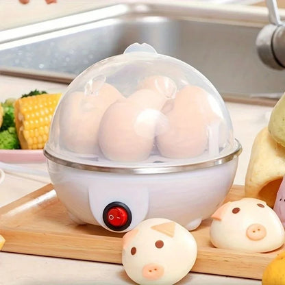 Egg Cooker Automatic Power Off 7 Egg Steamer For Breakfast And Custard 1