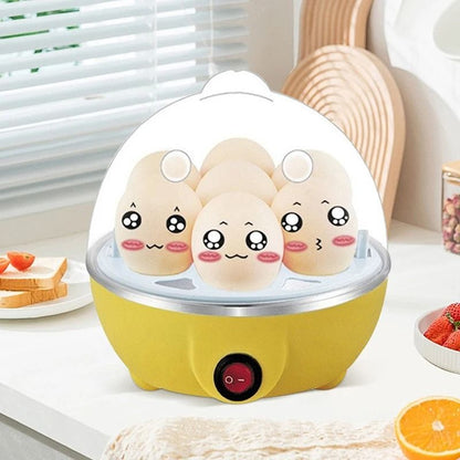 Egg Cooker Automatic Power Off 7 Egg Steamer For Breakfast And Custard 5