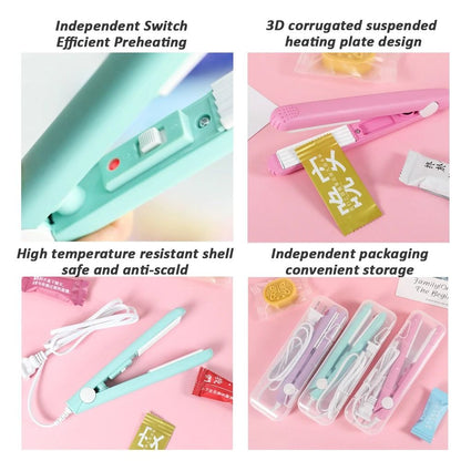 Mini Hair Curler And Crimper  Portable Ceramic Flat Iron For Fluffy Waves And Styling 5