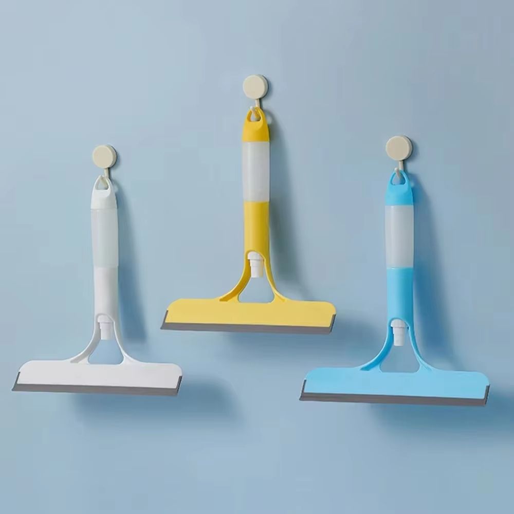 3in1 Car Glass Cleaner With Spray Bottle  Microfiber Wiper  Window Squeegee 2