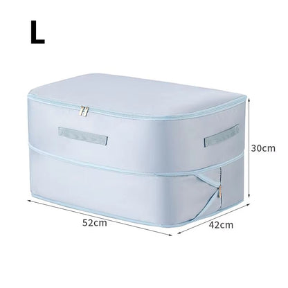 Large Capacity Self Compression Storage Bag  Heavy Duty Duvet  Moving Organizer 9