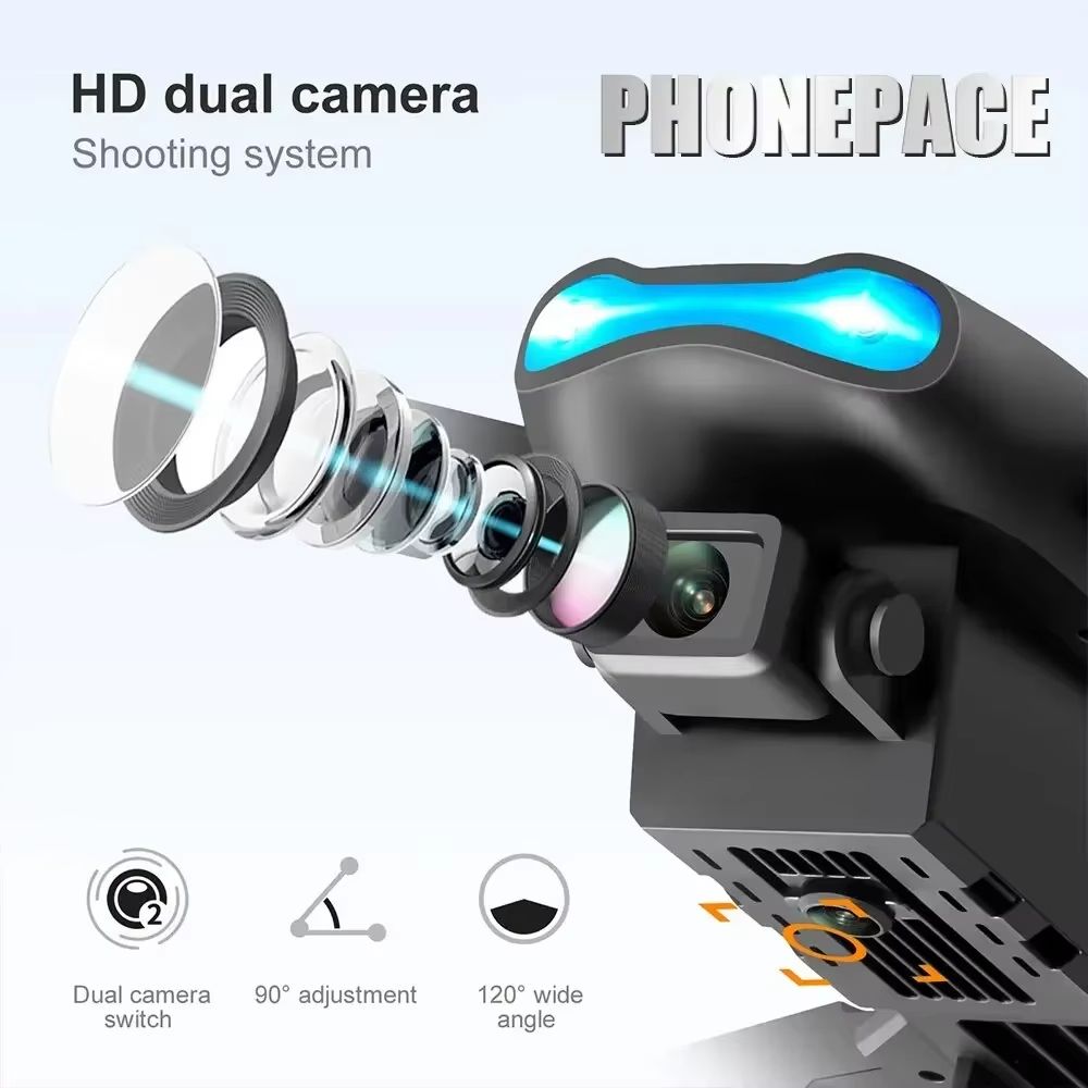 E99 4K HD Folding Drone With Camera  Remote Control Quadcopter For Aerial Photography 3
