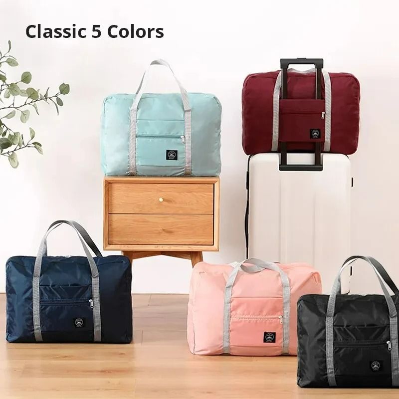 Foldable Travel Duffel Bag 2 Pack Carry On And Weekender Bag 3