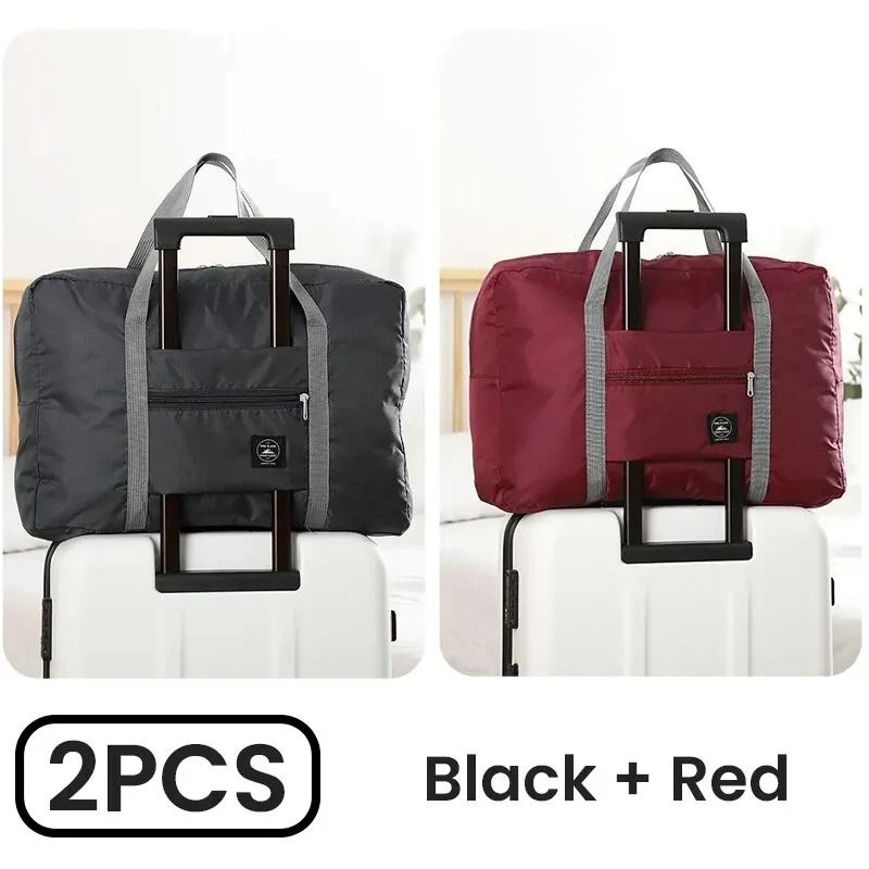 Foldable Travel Duffel Bag 2 Pack Carry On And Weekender Bag 7
