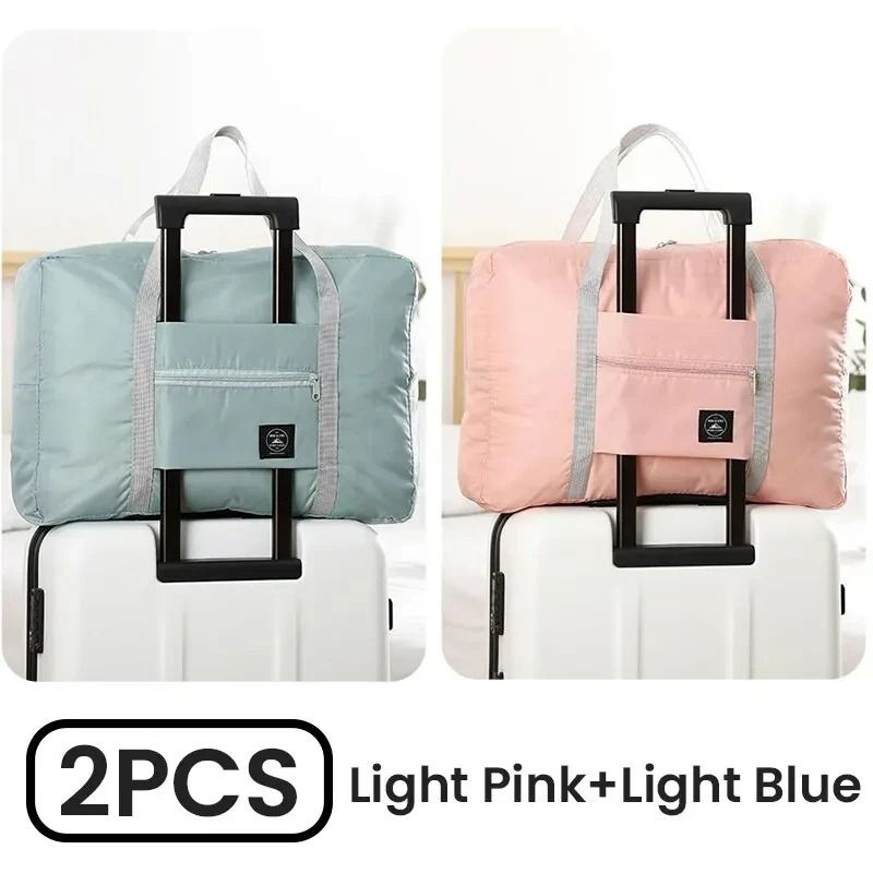 Foldable Travel Duffel Bag 2 Pack Carry On And Weekender Bag 8