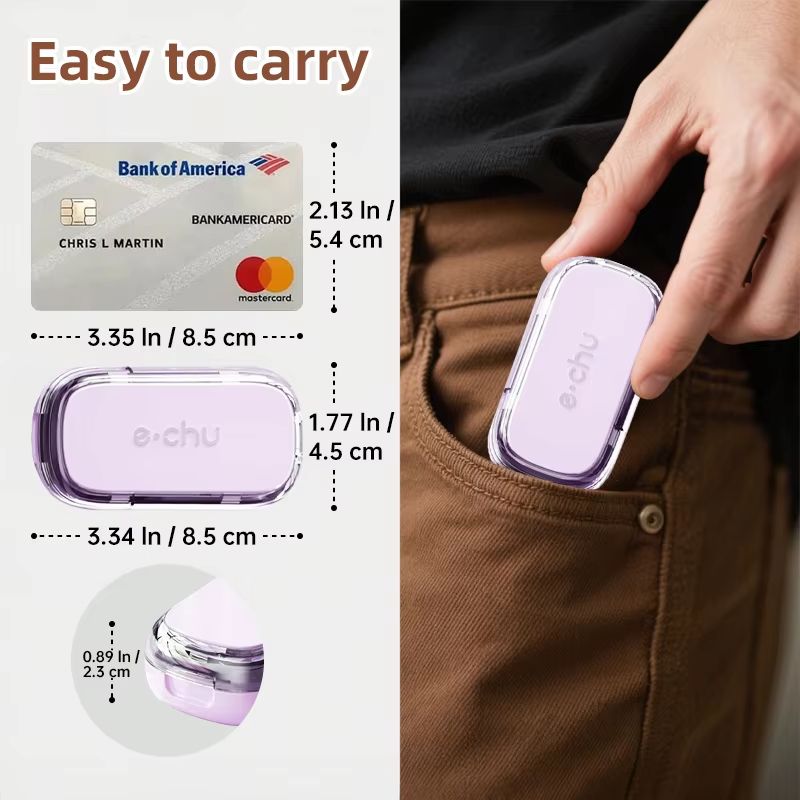 3in1 Pill Cutter And Medicine Splitter  Precise Tablet Divider Quarter  Half Pill Organizer Portabl 4