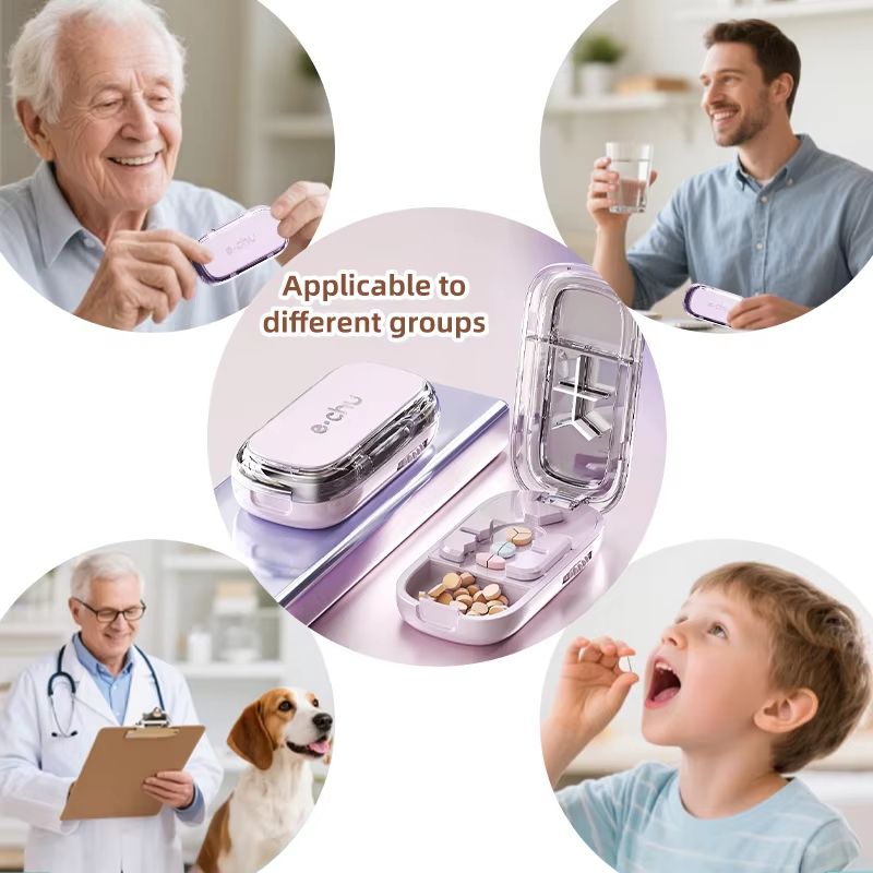 3in1 Pill Cutter And Medicine Splitter  Precise Tablet Divider Quarter  Half Pill Organizer Portabl 5