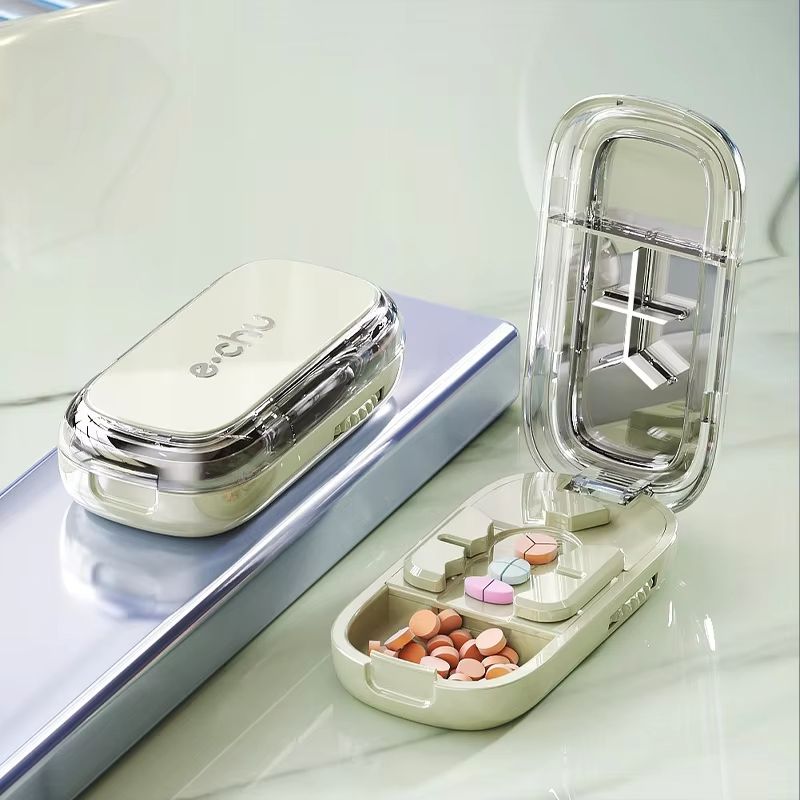 3in1 Pill Cutter And Medicine Splitter  Precise Tablet Divider Quarter  Half Pill Organizer Portabl 7