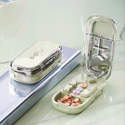3in1 Pill Cutter And Medicine Splitter  Precise Tablet Divider Quarter  Half Pill Organizer Portabl 7