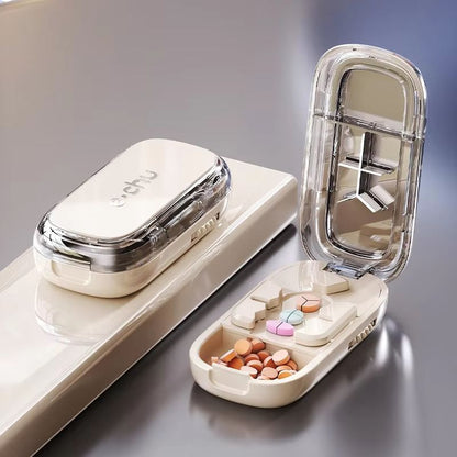 3in1 Pill Cutter And Medicine Splitter  Precise Tablet Divider Quarter  Half Pill Organizer Portabl 10
