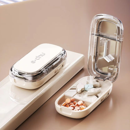3in1 Pill Cutter And Medicine Splitter  Precise Tablet Divider Quarter  Half Pill Organizer Portabl 14
